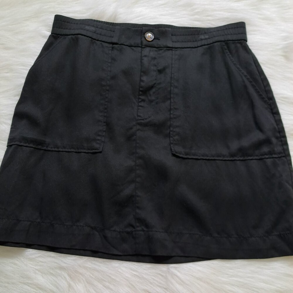 LOFT Utility Safari Front Pocket Short Skirt Size Large